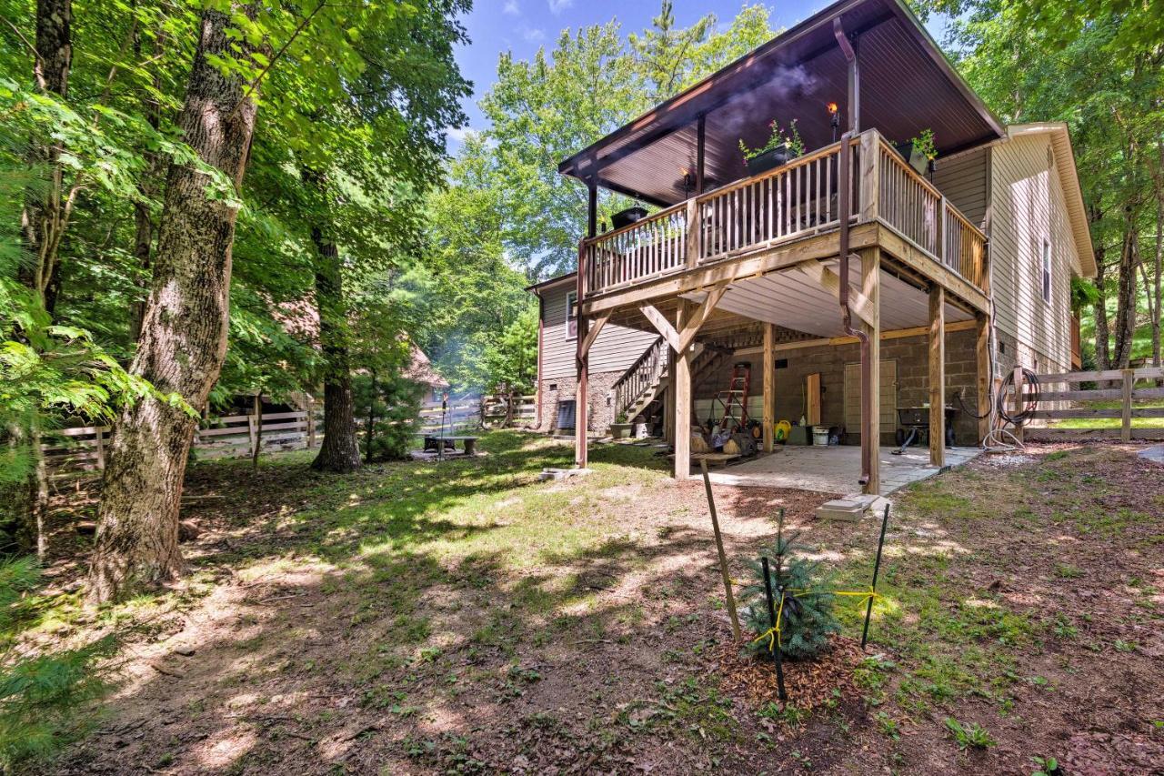 Beech Mountain Home With Covered Deck, Near Skiing! Εξωτερικό φωτογραφία